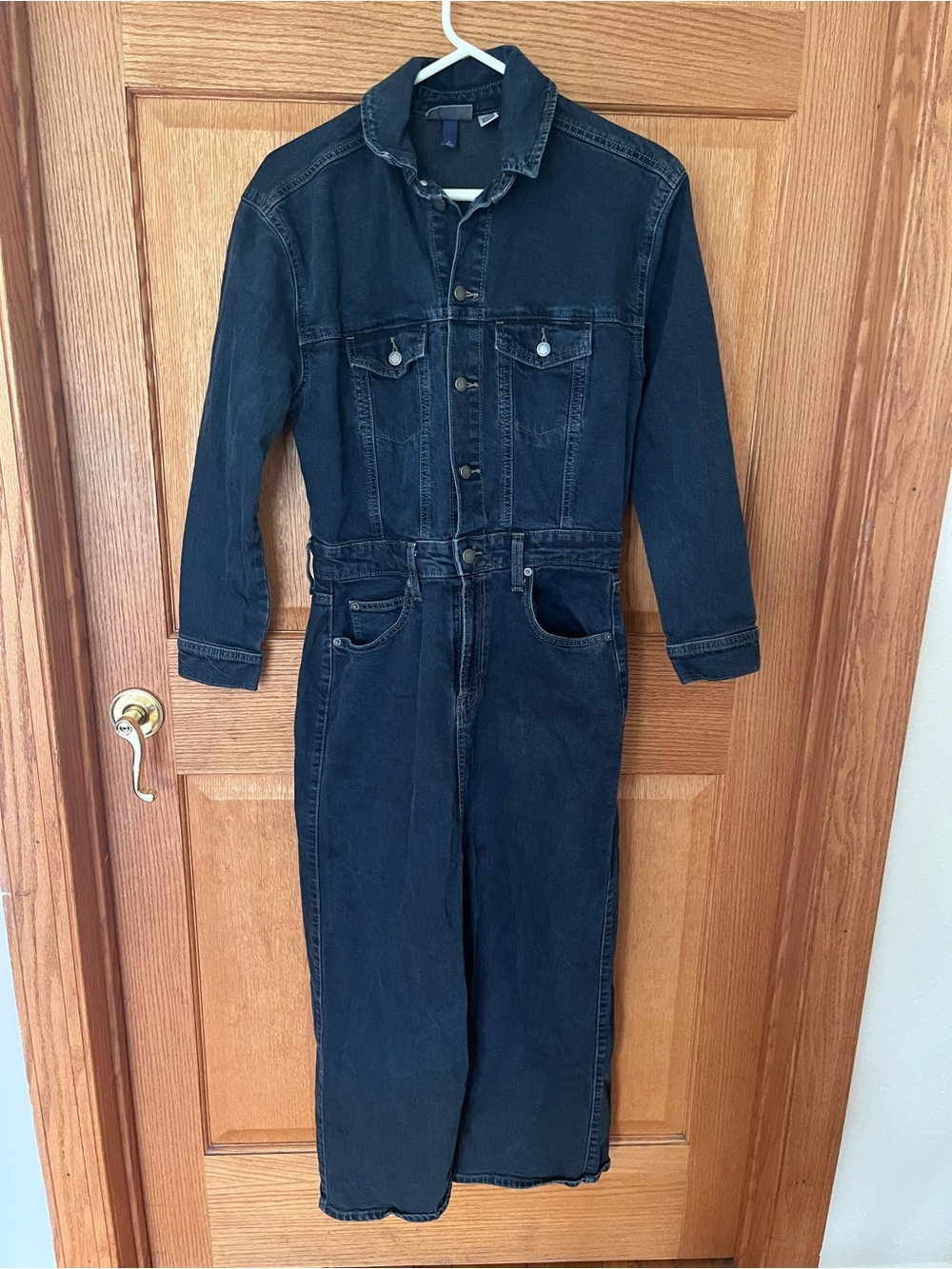 Universal thread Dark Blue Denim One-Piece coveralls dress